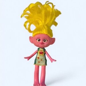 Trolls Pink and Yellow Hair Doll